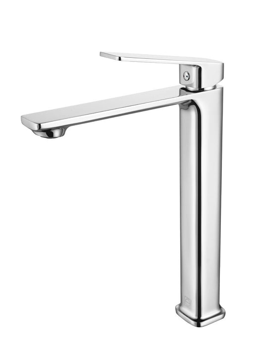 Elegant Furniture & Lighting - Lena Single Hole Single Handle Bathroom Faucet in Chrome - FAV-1005PCH veiw 1
