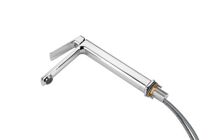 Elegant Furniture & Lighting - Lena Single Hole Single Handle Bathroom Faucet in Chrome - FAV-1005PCH veiw 7