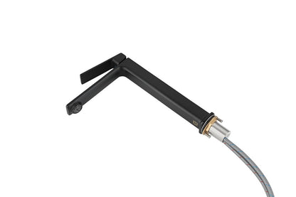 Elegant Furniture & Lighting - Lena Single Hole Single Handle Bathroom Faucet in Matte Black - FAV-1005MBK veiw 7