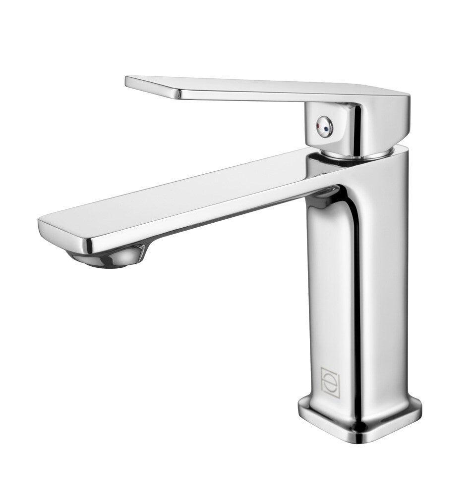 Elegant Furniture & Lighting - Lena Single Hole Single Handle Bathroom Faucet in Chrome - FAV-1004PCH veiw 1