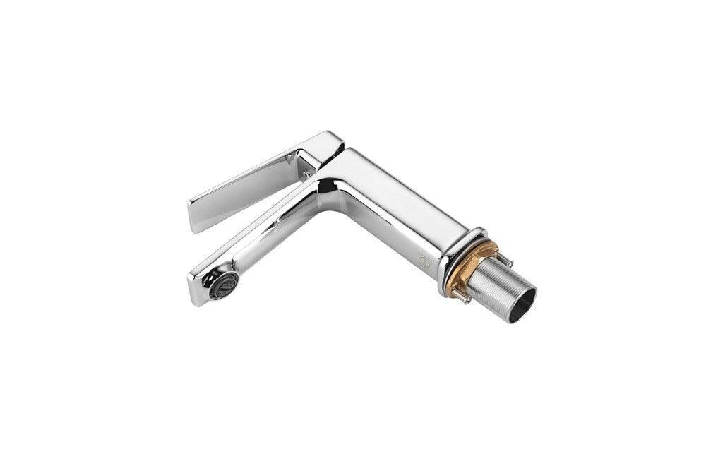 Elegant Furniture & Lighting - Lena Single Hole Single Handle Bathroom Faucet in Chrome - FAV-1004PCH veiw 7