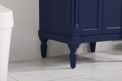 Elegant Furniture & Lighting - Lexington 24 inch Single bathroom vanity in blue - VF13024BL veiw 13