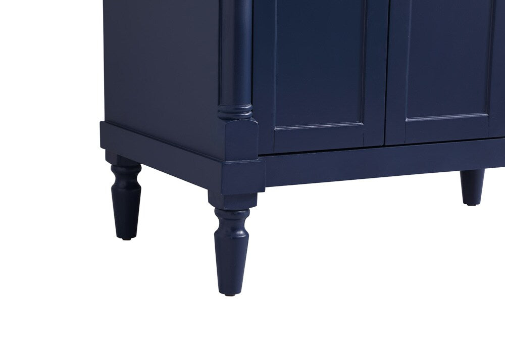Elegant Furniture & Lighting - Lexington 36 inch Single bathroom vanity in blue - VF13036BL veiw 6