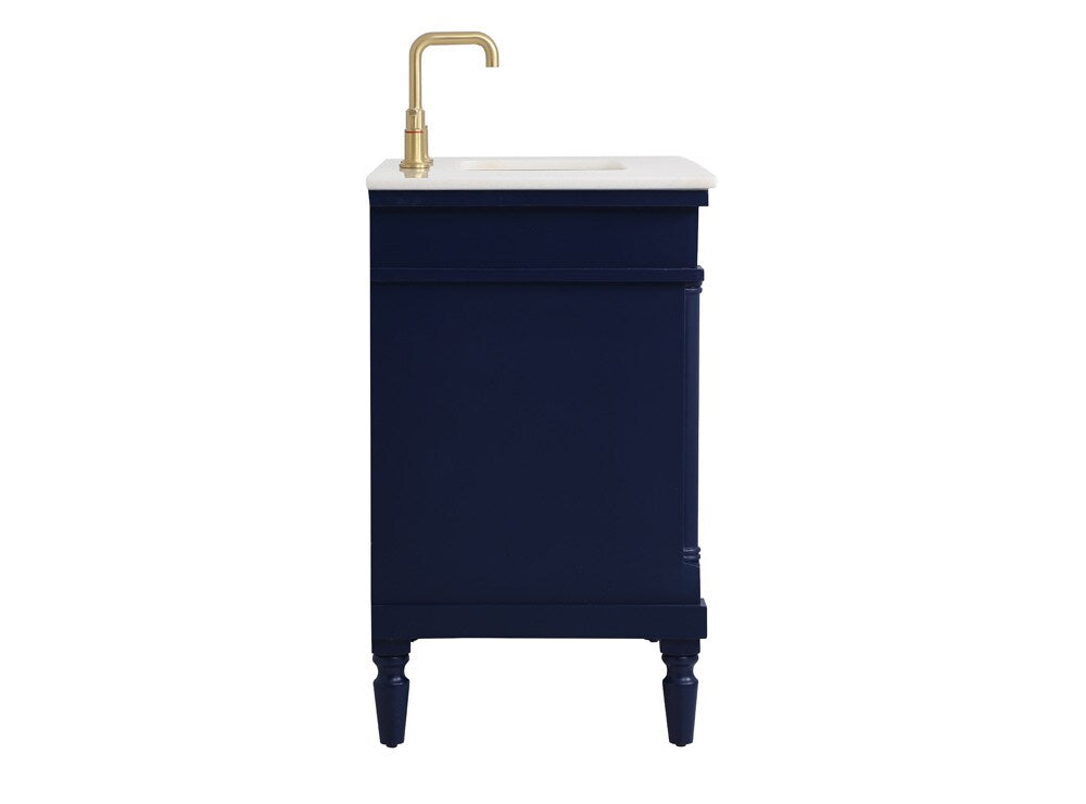 Elegant Furniture & Lighting - Lexington 36 inch Single bathroom vanity in blue - VF13036BL veiw 7