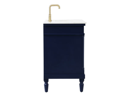 Elegant Furniture & Lighting - Lexington 42 inch Single bathroom vanity in blue - VF13042BL veiw 7