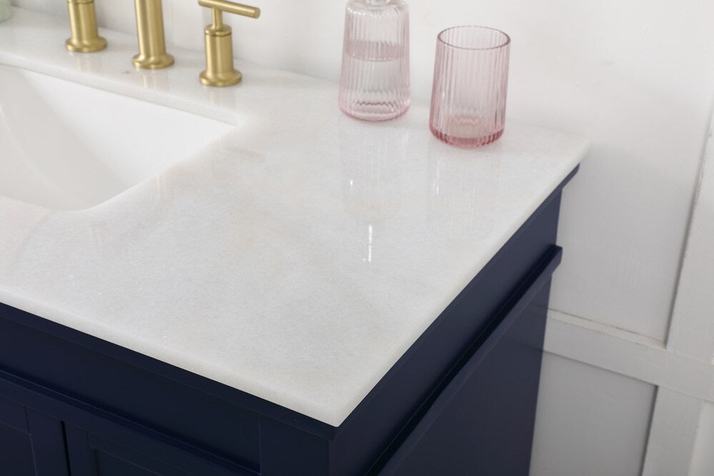 Elegant Furniture & Lighting - Lexington 42 inch Single bathroom vanity in blue - VF13042BL veiw 12