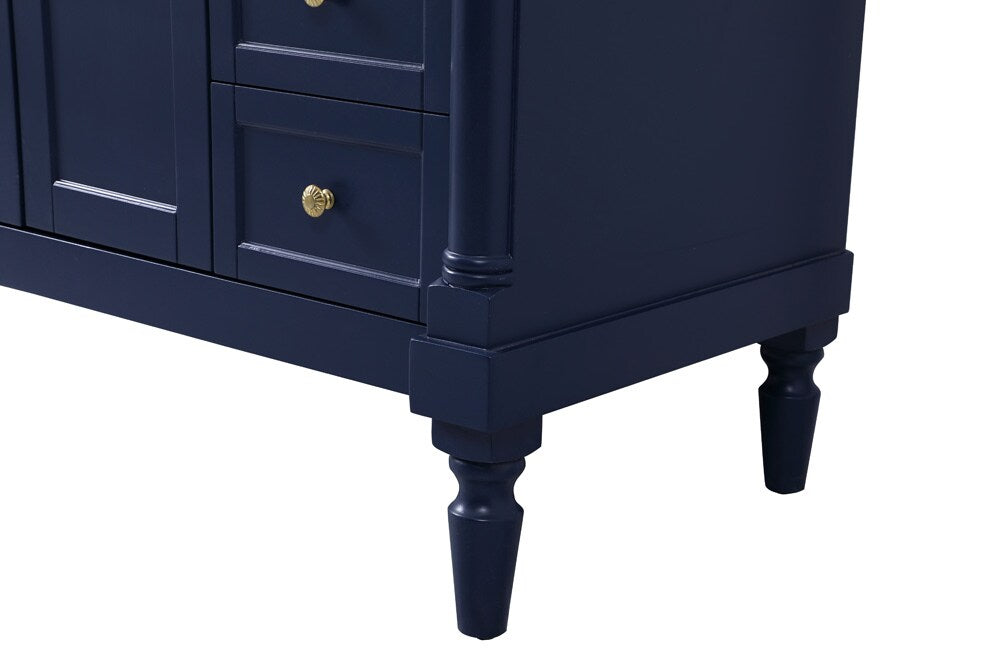 Elegant Furniture & Lighting - Lexington 48 inch Single bathroom vanity in blue - VF13048BL veiw 6