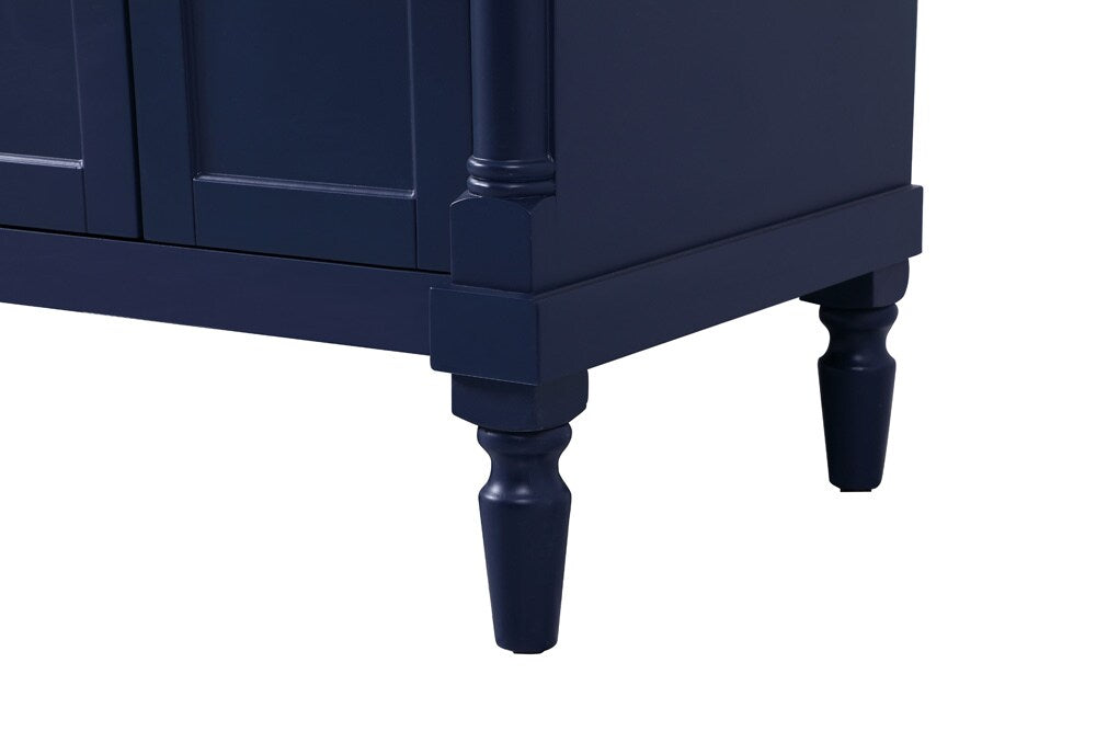 Elegant Furniture & Lighting - Lexington 60 inch double bathroom vanity in blue - VF13060DBL veiw 6