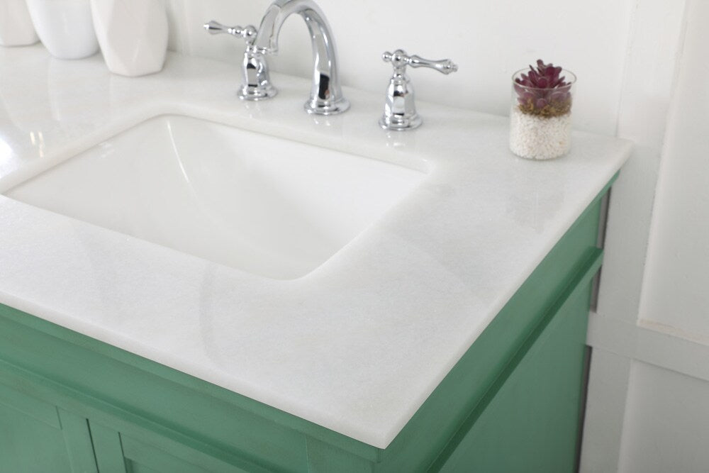 Elegant Furniture & Lighting - Lexington 60 inch double bathroom vanity in vintage mint - VF13060DVM veiw 12