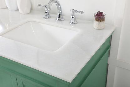 Elegant Furniture & Lighting - Lexington 60 inch double bathroom vanity in vintage mint - VF13060DVM veiw 12