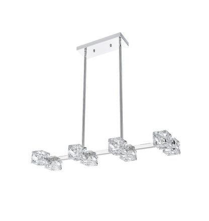 Elegant Furniture & Lighting - Lyra 30 inch Pendant Light in Chrome - LD920D30C veiw 7