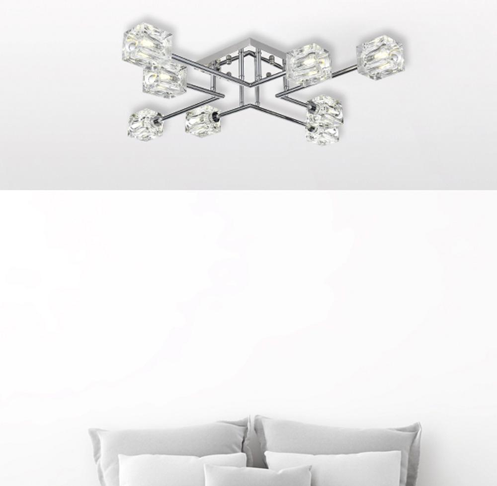 Elegant Furniture & Lighting - Lyra 32 inch Flush Mount in Chrome - LD920F32C veiw 8