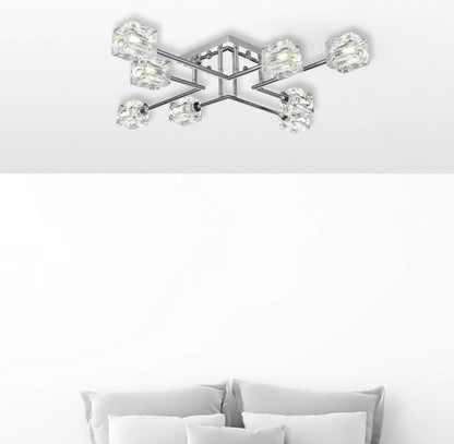 Elegant Furniture & Lighting - Lyra 32 inch Flush Mount in Chrome - LD920F32C veiw 8