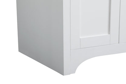 Elegant Furniture & Lighting - Moore 36 inch Single Bathroom Vanity in White with Backsplash - VF17036WH-BS veiw 6