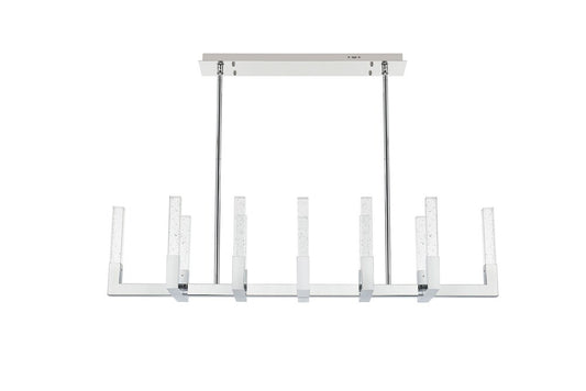 Elegant Furniture & Lighting - Noemi 54 inch Adjustable LED Pendant in Chrome - 1030G54C veiw 1