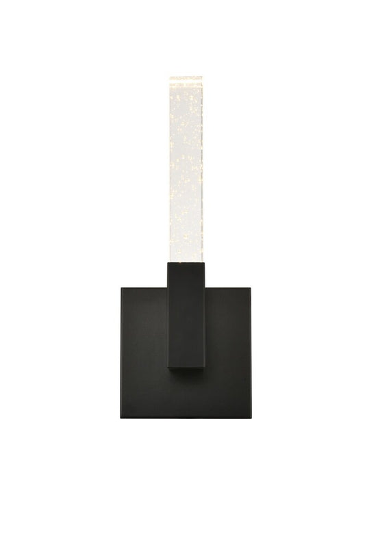 Elegant Furniture & Lighting - Noemi 6 inch Adjustable LED Wall Sconce in Black - 1030W6BK veiw 1