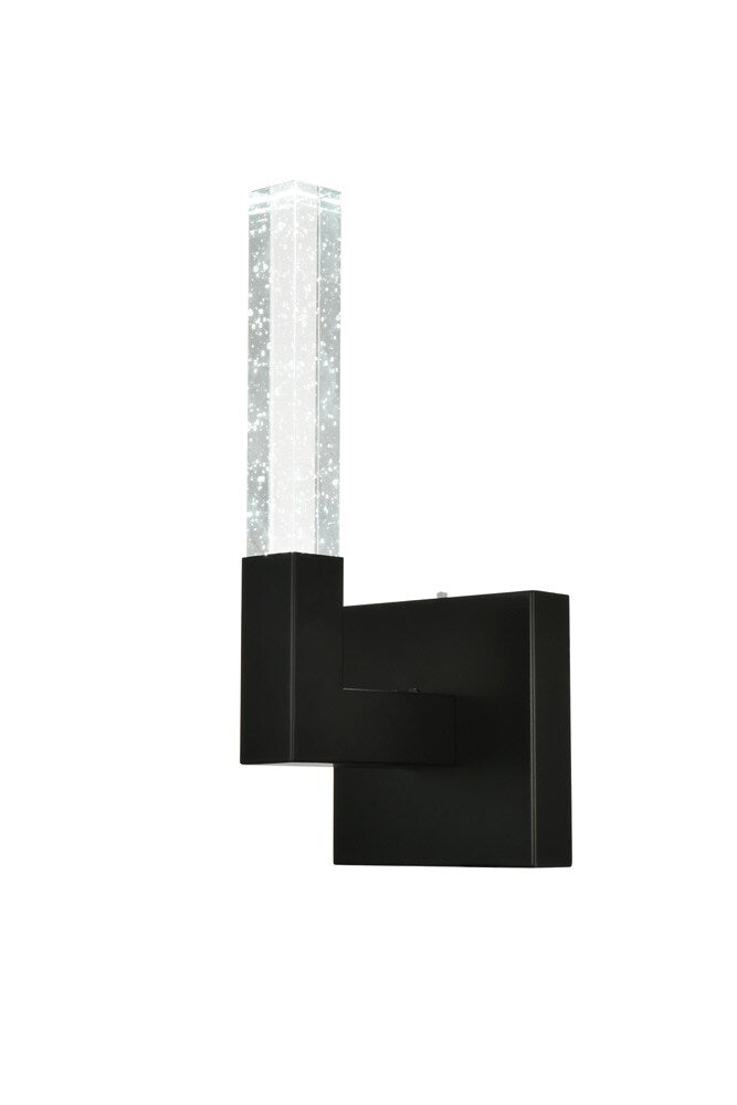 Elegant Furniture & Lighting - Noemi 6 inch Adjustable LED Wall Sconce in Black - 1030W6BK veiw 5