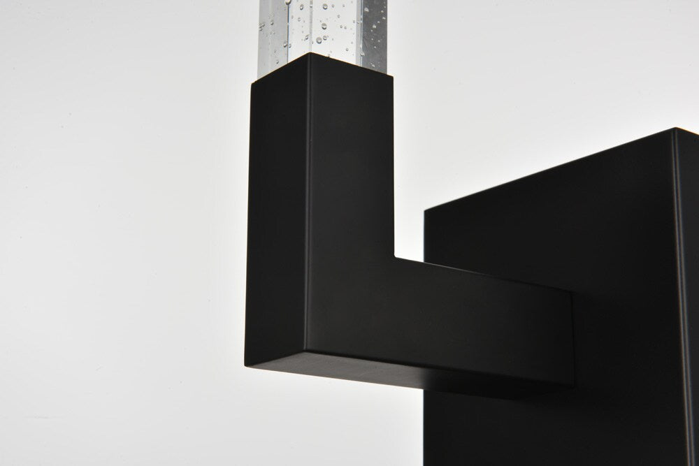 Elegant Furniture & Lighting - Noemi 6 inch Adjustable LED Wall Sconce in Black - 1030W6BK veiw 7