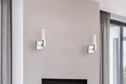Elegant Furniture & Lighting - Noemi 6 inch Adjustable LED Wall Sconce in Chrome - 1030W6C veiw 2