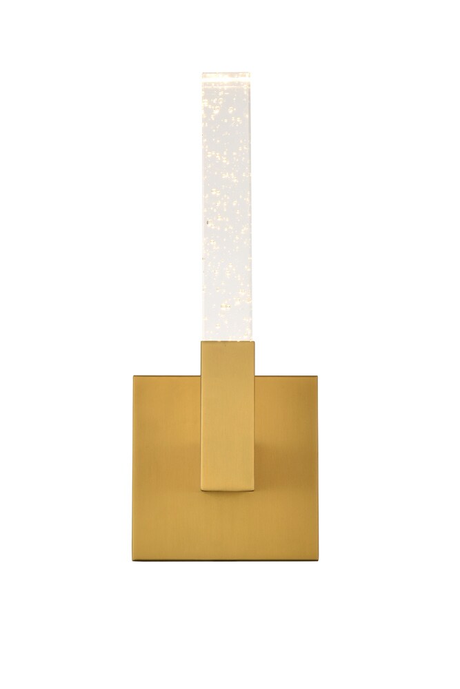Elegant Furniture & Lighting - Noemi 6 inch Adjustable LED Wall Sconce in Satin Gold - 1030W6SG veiw 1