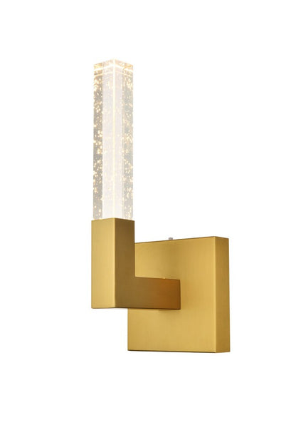 Elegant Furniture & Lighting - Noemi 6 inch Adjustable LED Wall Sconce in Satin Gold - 1030W6SG veiw 3