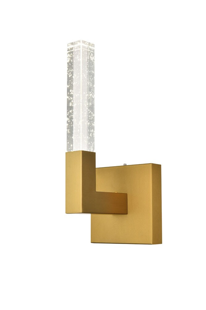 Elegant Furniture & Lighting - Noemi 6 inch Adjustable LED Wall Sconce in Satin Gold - 1030W6SG veiw 4