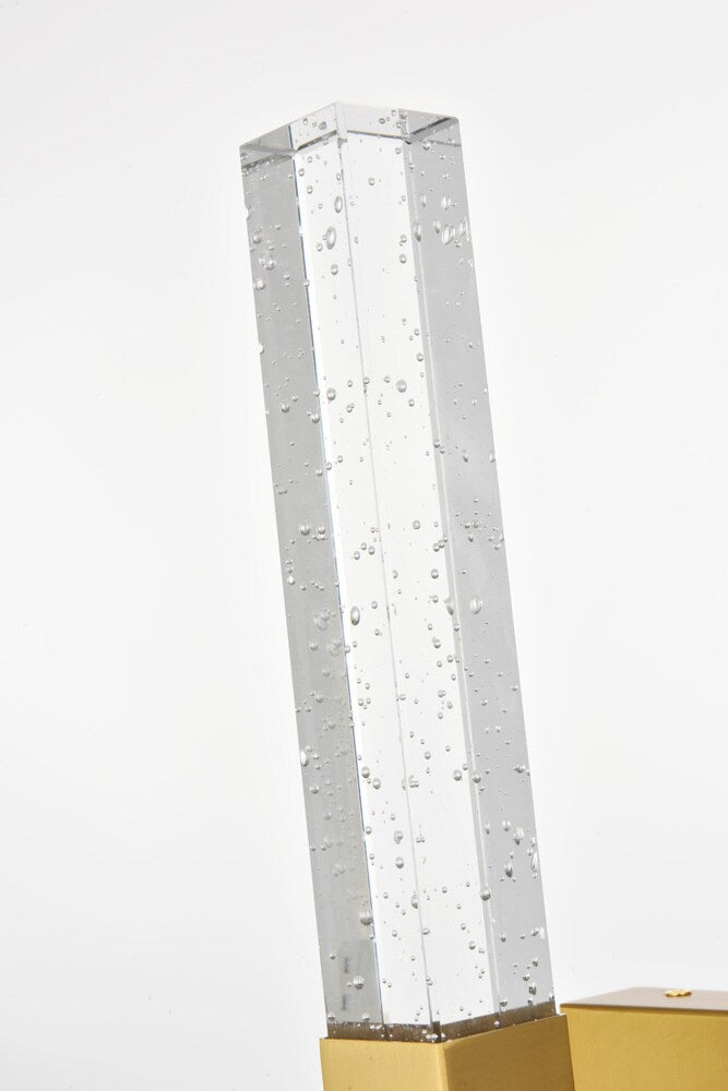 Elegant Furniture & Lighting - Noemi 6 inch Adjustable LED Wall Sconce in Satin Gold - 1030W6SG veiw 6