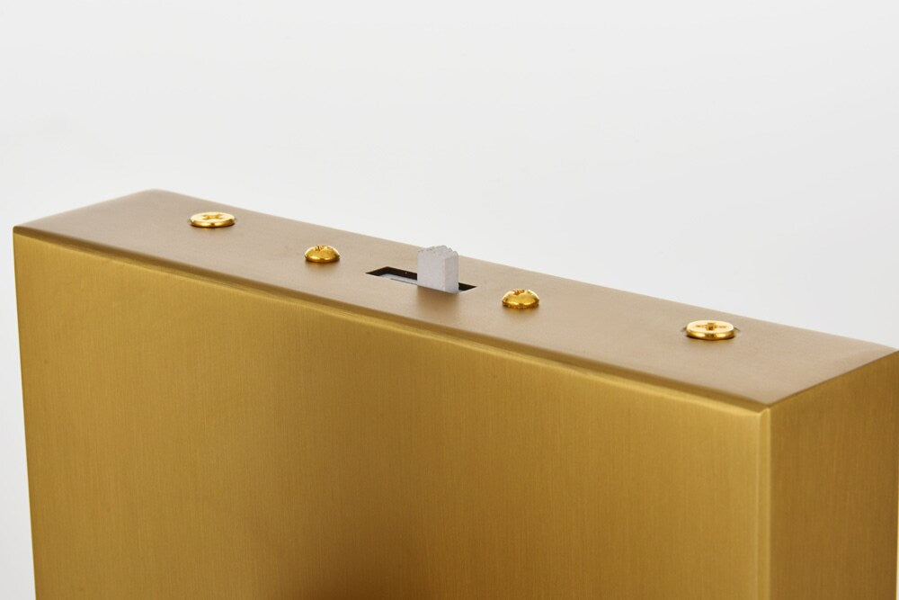 Elegant Furniture & Lighting - Noemi 6 inch Adjustable LED Wall Sconce in Satin Gold - 1030W6SG veiw 8