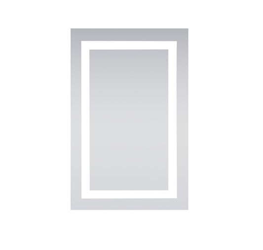 Elegant Furniture & Lighting - Nova LED Hardwired Mirror Rectangle W20H30 Dimmable 5000K - MRE-6001 veiw 1