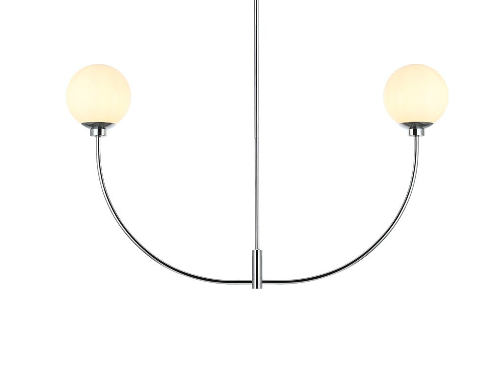 Elegant Furniture & Lighting - Nyomi 42 inch chandelier in Chrome - LD816D42C veiw 1