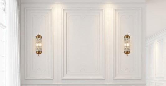 Elegant Furniture & Lighting - Olivia 1 light French Gold Wall Sconce Clear Royal Cut Crystal - 1205W5FG/RC veiw 1