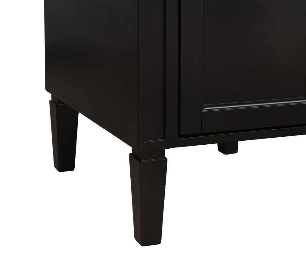 Elegant Furniture & Lighting - Park Avenue 18 inch Single bathroom vanity in Black - VF12518BK veiw 6