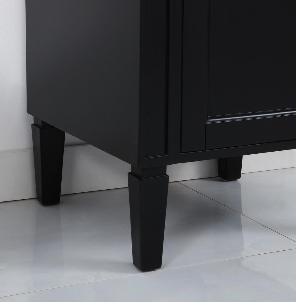 Elegant Furniture & Lighting - Park Avenue 18 inch Single bathroom vanity in Black - VF12518BK veiw 13
