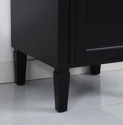 Elegant Furniture & Lighting - Park Avenue 18 inch Single bathroom vanity in Black - VF12518BK veiw 13