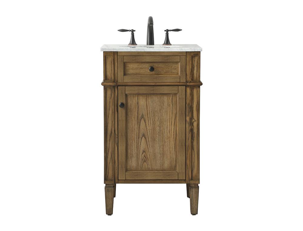 Elegant Furniture & Lighting - Park Avenue 21 inch Single bathroom vanity in driftwood - VF12521DW veiw 1
