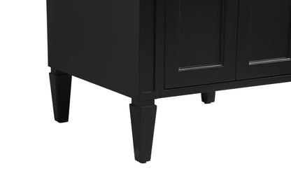Elegant Furniture & Lighting - Park Avenue 24 inch Single bathroom vanity in Black - VF12524BK veiw 6