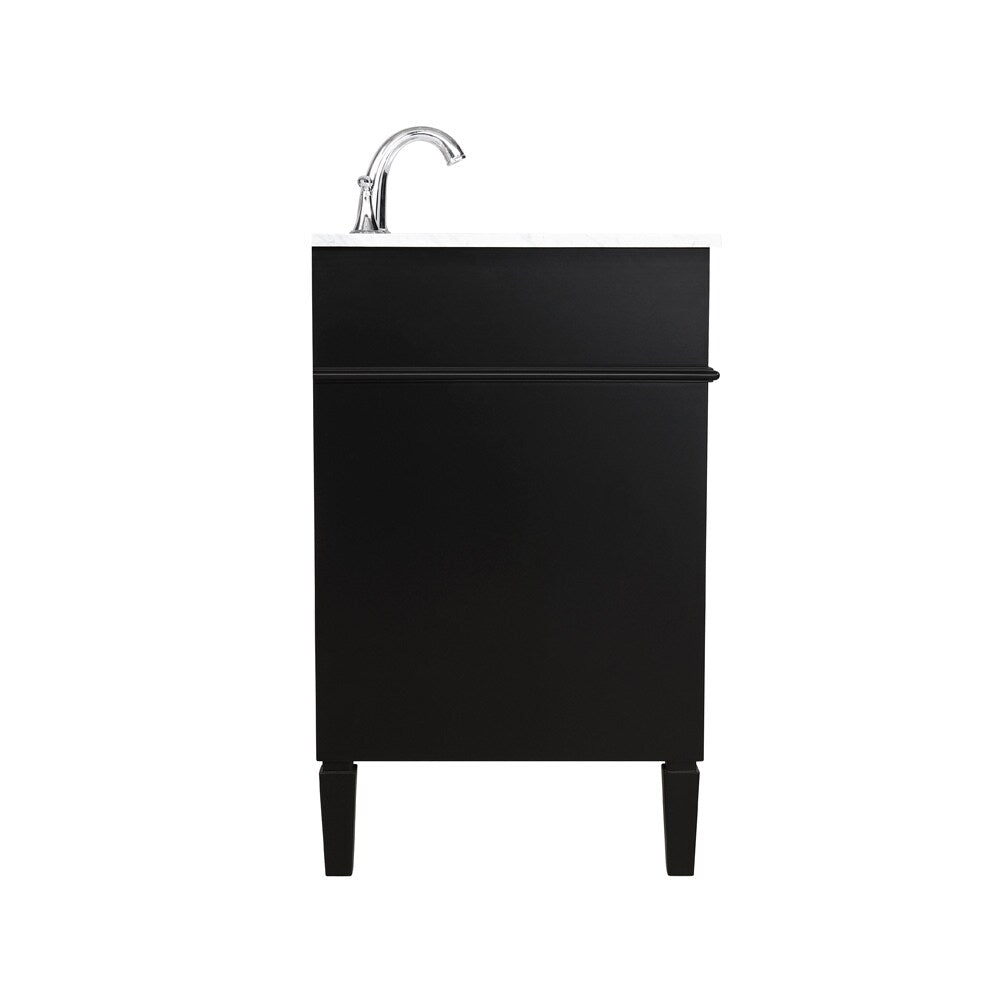 Elegant Furniture & Lighting - Park Avenue 30 inch Single bathroom vanity in Black - VF12530BK veiw 7