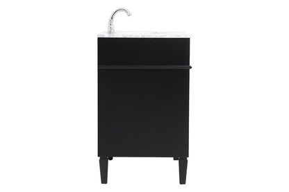 Elegant Furniture & Lighting - Park Avenue 32 inch Single bathroom vanity in Black - VF12532BK veiw 7