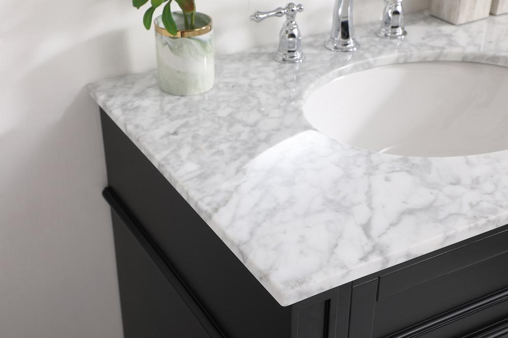 Elegant Furniture & Lighting - Park Avenue 32 inch Single bathroom vanity in Black - VF12532BK veiw 12