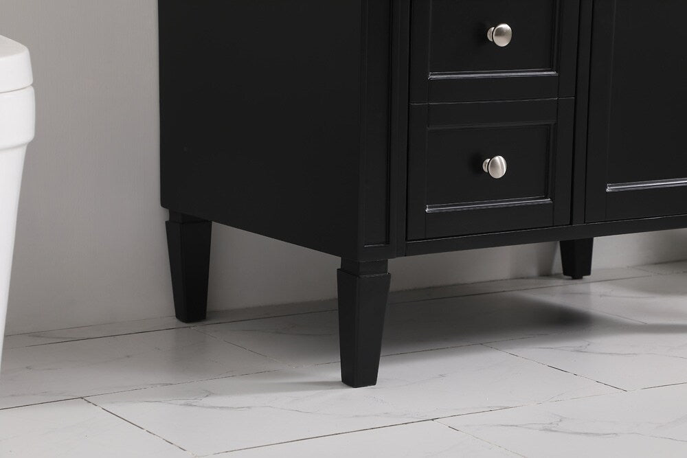 Elegant Furniture & Lighting - Park Avenue 32 inch Single bathroom vanity in Black - VF12532BK veiw 13