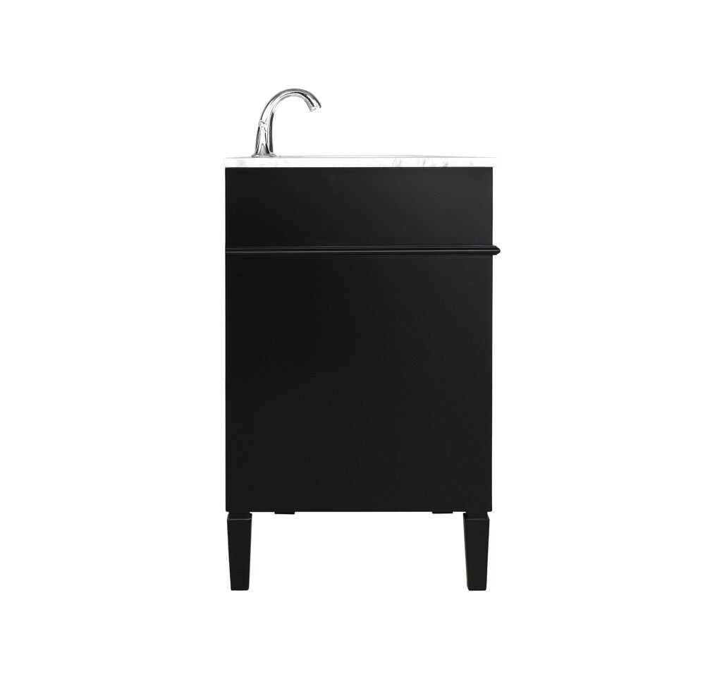 Elegant Furniture & Lighting - Park Avenue 40 inch Single bathroom vanity in Black - VF12540BK veiw 7
