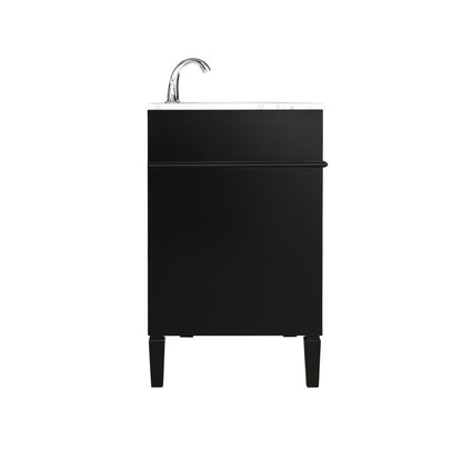 Elegant Furniture & Lighting - Park Avenue 40 inch Single bathroom vanity in Black - VF12540BK veiw 7