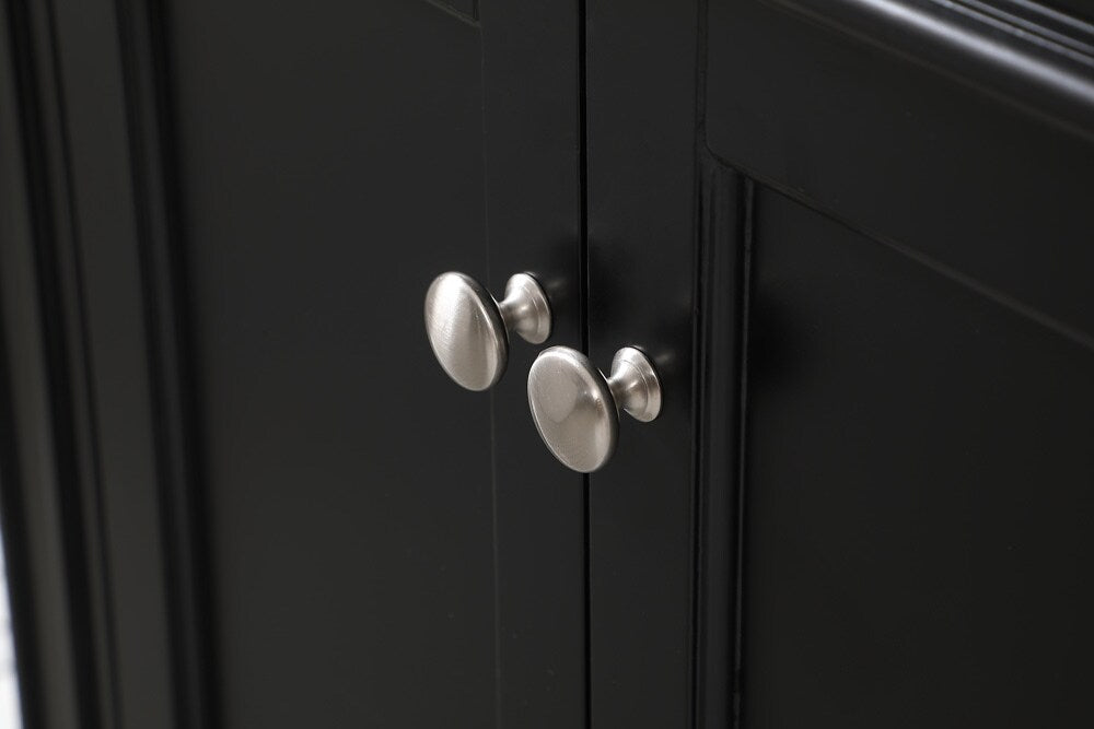 Elegant Furniture & Lighting - Park Avenue 60 inch double bathroom vanity in Black - VF12560DBK veiw 5