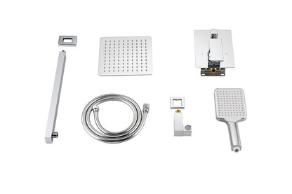 Elegant Furniture & Lighting - Petar Complete Shower Faucet System with Rough-in Valve in Chrome - FAS-9003PCH veiw 7