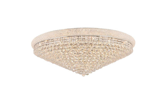 Elegant Furniture & Lighting - Primo 33 light Chrome Flush Mount Clear Royal Cut Crystal - V1800F48C/RC veiw 1