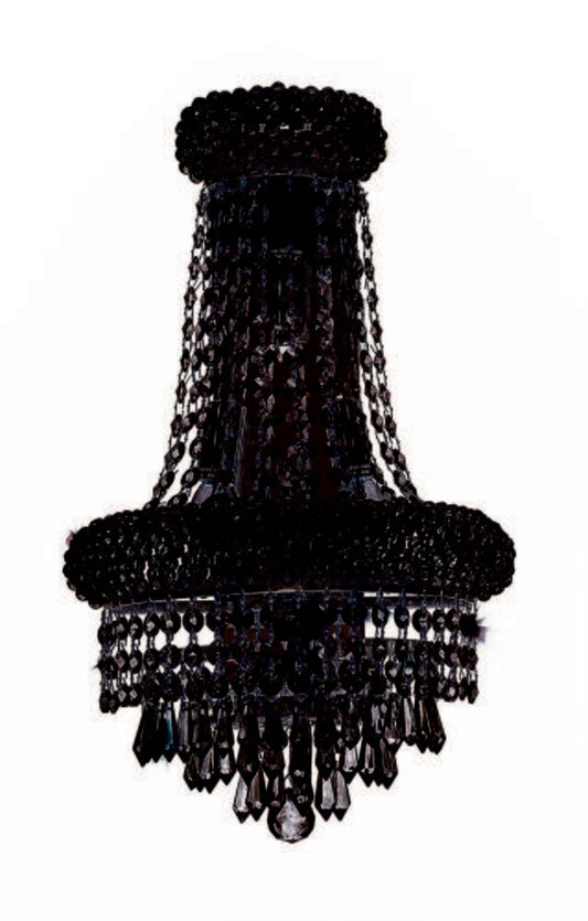 Elegant Furniture & Lighting - Primo 4 light Chrome Wall Sconce Clear Royal Cut Crystal - V1802W12SC/RC veiw 1