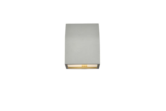 Elegant Furniture & Lighting - Raine Integrated LED wall sconce in silver - LDOD4004S veiw 1
