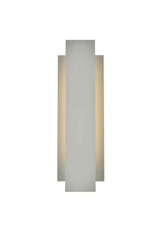 Elegant Furniture & Lighting - Raine Integrated LED wall sconce in silver - LDOD4005S veiw 1