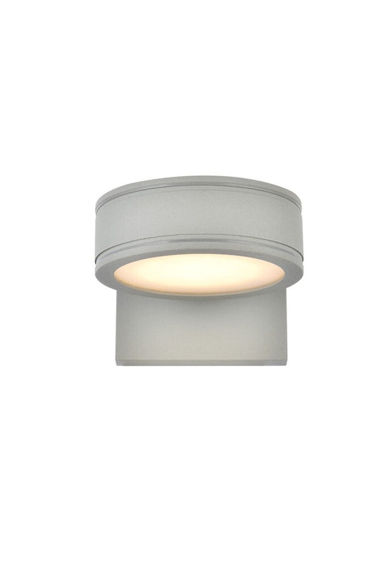 Elegant Furniture & Lighting - Raine Integrated LED wall sconce in silver - LDOD4018S veiw 1