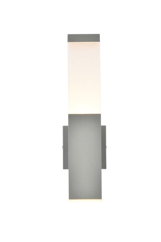 Elegant Furniture & Lighting - Raine Integrated LED wall sconce in silver - LDOD4021S veiw 1